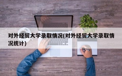 对外经贸大学录取情况(对外经贸大学录取情况统计)